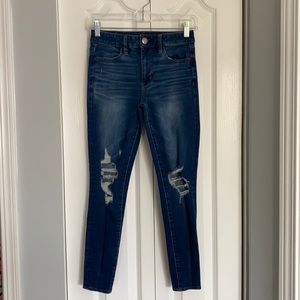 American Eagle Hi-Rise Jegging size 2 short